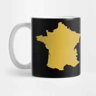 France Map Mug